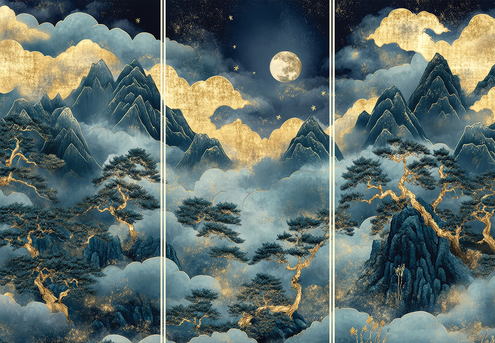 달빛 아래의 소나무(PK2000_3236)