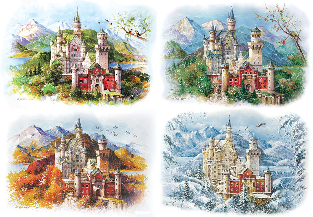 노이슈반슈타인성의 사계(BB5324)