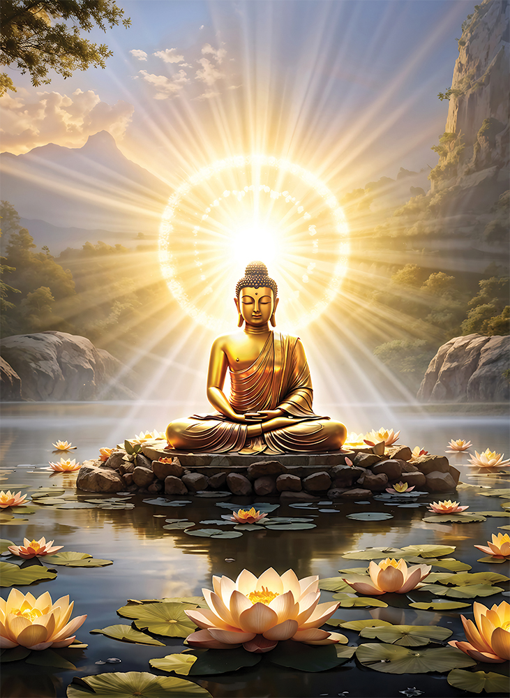 명상하는부처님(미니) (PK1000-MI3616)